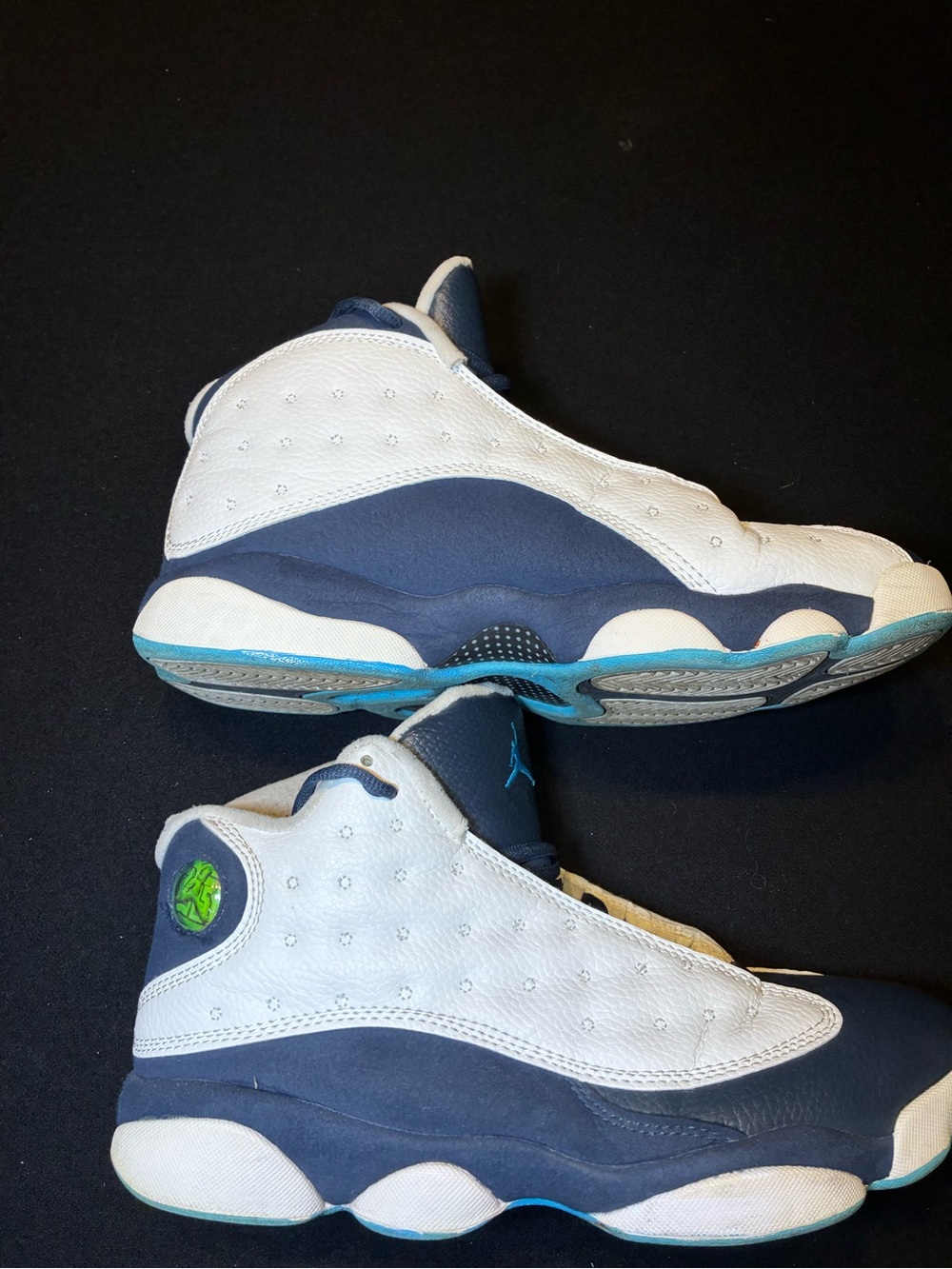 Jordan 13 retro Sneakers - White / Obsidian / Blue Tint men’s 13 - Picture 12 of 12